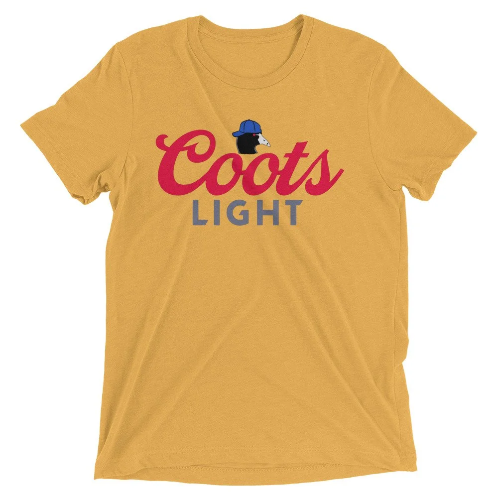 Coots Light with hat t shirt